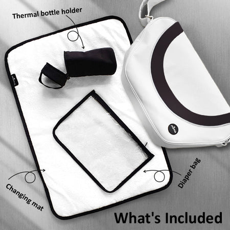 Trendy Changing Bag Stroller Accessories Mima