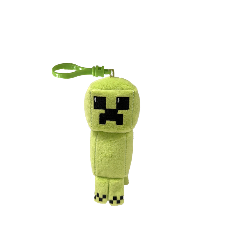 Beanie Floppy Clips Stuffed Animals TY Creeper Minecraft Green Floppy Clip