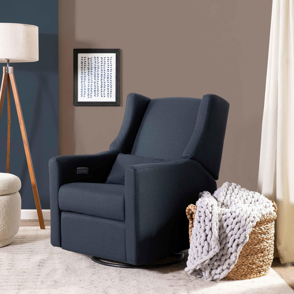 Kiwi Electronic Recliner and Swivel Glider with USB port Recliners Babyletto