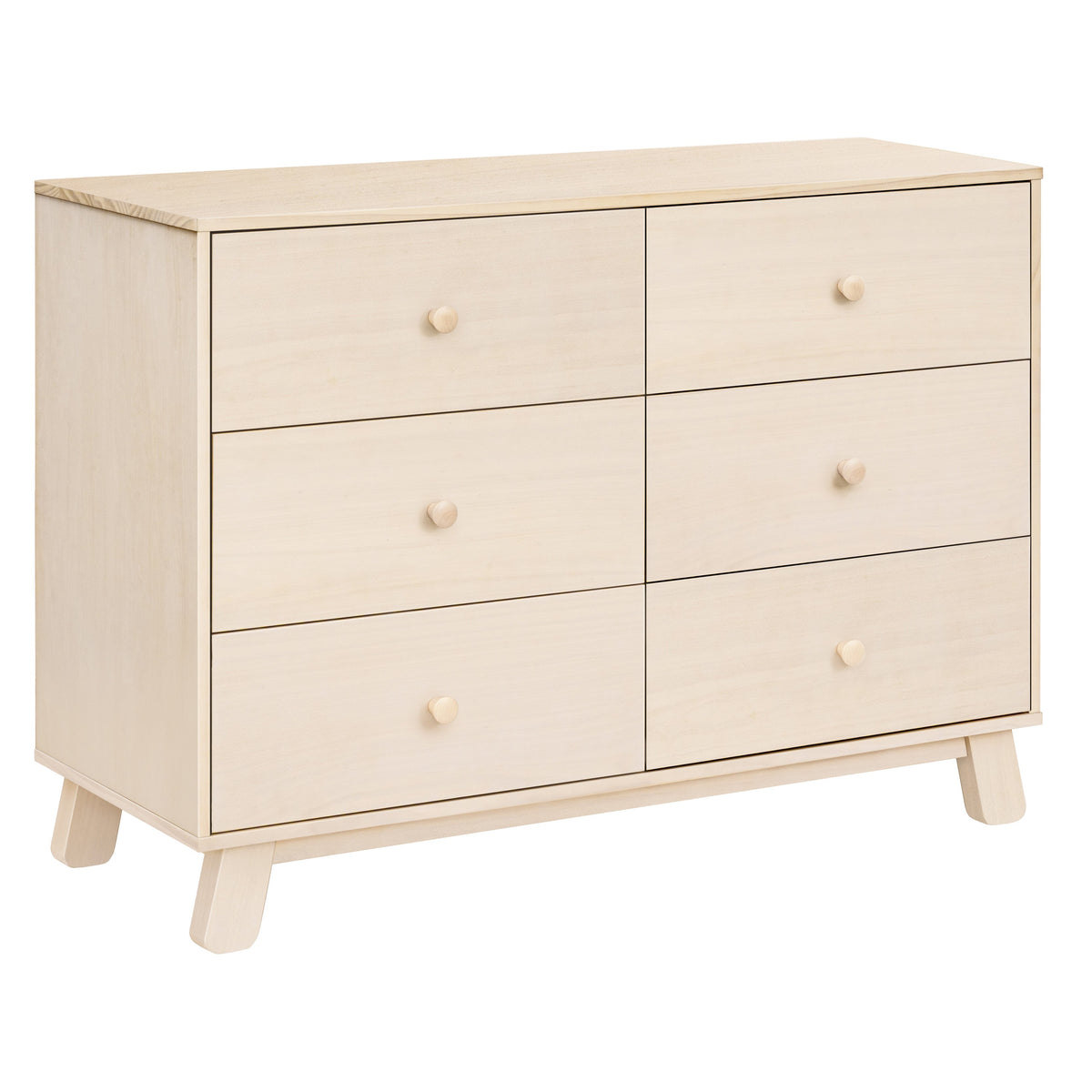 Hudson Modern 6-Drawer Double Dresser Dressers Babyletto