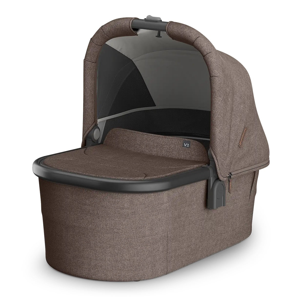 uppababy bassinet versions UPPAbaby Bassinet V3 - Greyson - Charcoal Mélange