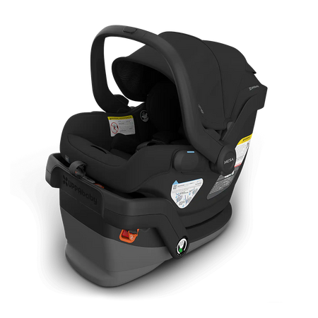 uppababy flame retardants UPPAbaby Mesa V3 Infant Car Seat - Ada - Sandstone Mélange | Carbon Frame