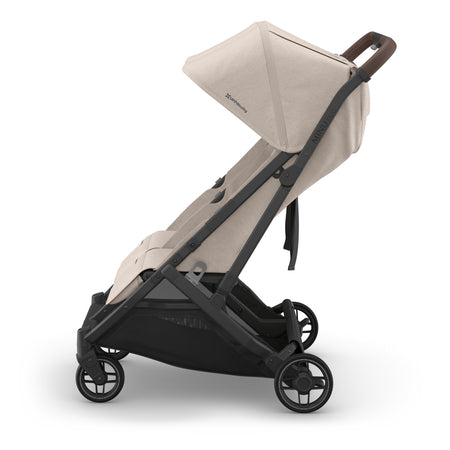 UPPAbaby Minu Duo Side by Side Compact Double Stroller - Ada - Sandstone Mélange | Carbon Frame