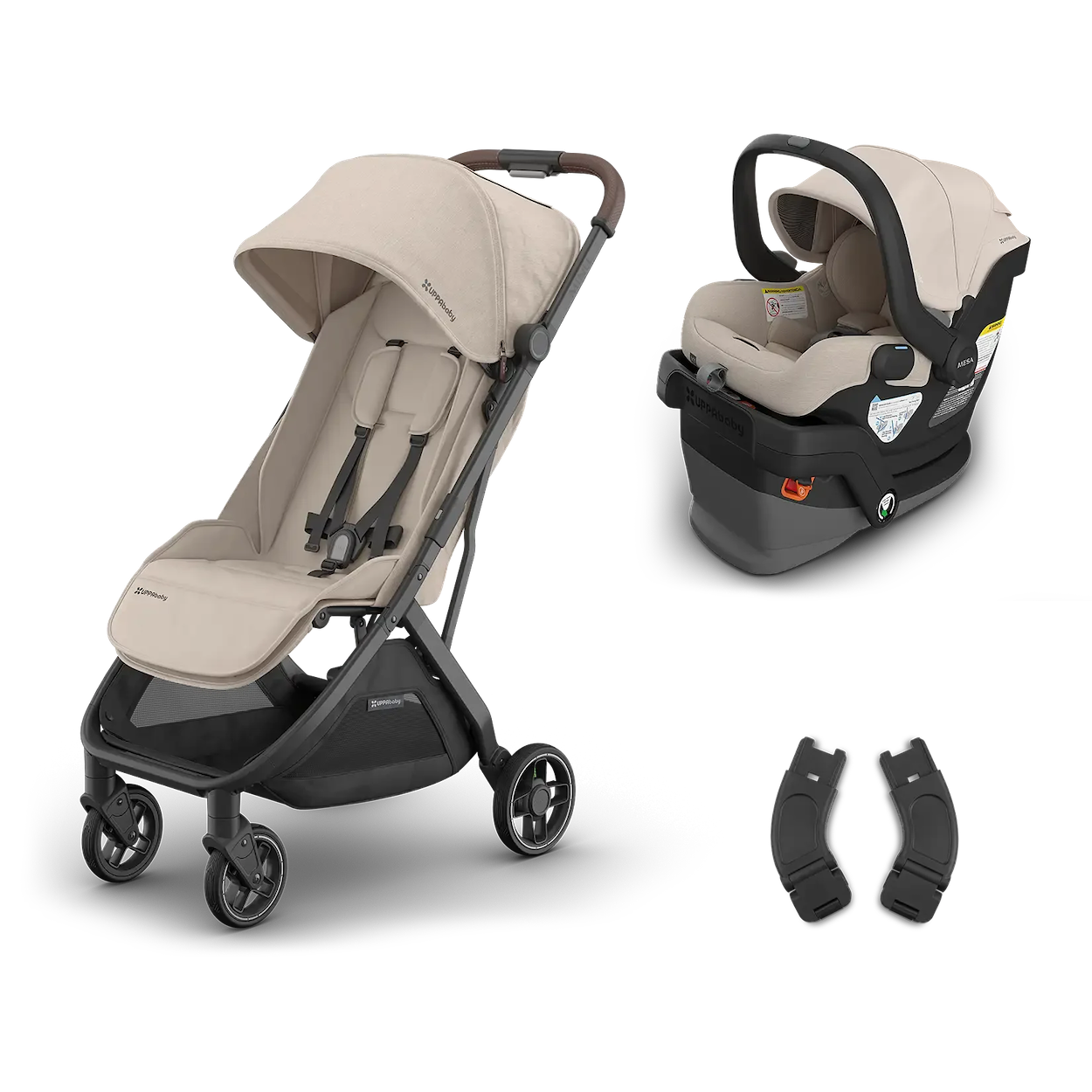 UPPAbaby MINU V3 Stroller + Mesa V3 Travel System Dillan / Jake