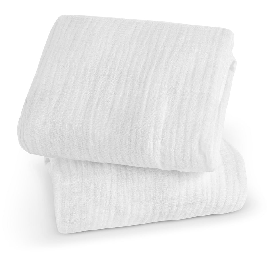 Organic Cotton Mattress Covers for Remi V2, Set of 2 Play Yard Accessories UPPAbaby