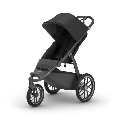 UPPAbaby RIDGE V2 Jogging Stroller – Premium All-Terrain Running Stroller - Evelyn Meadow Green