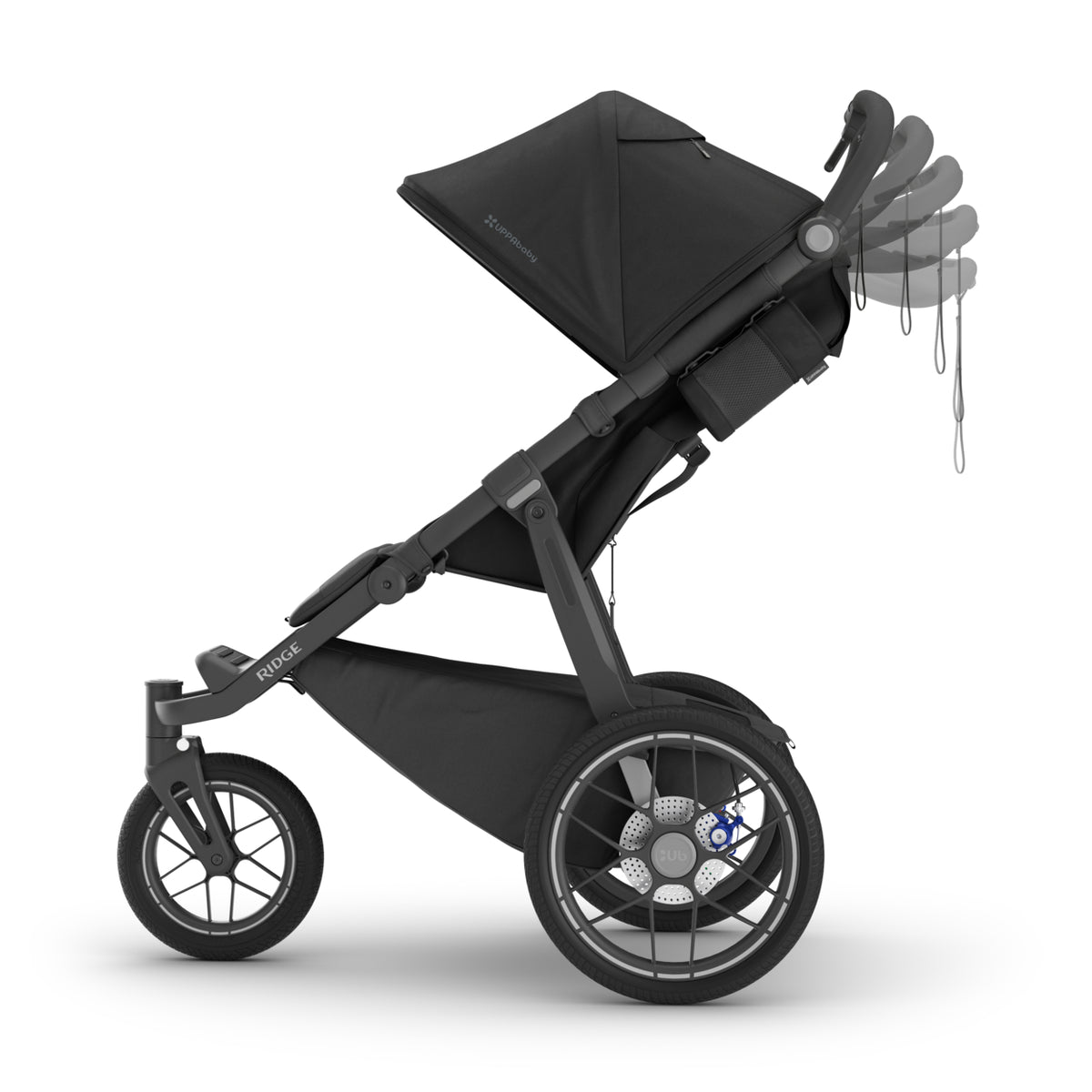 RIDGE V2 Jogging Stroller – Premium All-Terrain Running Stroller Strollers - Single UPPAbaby