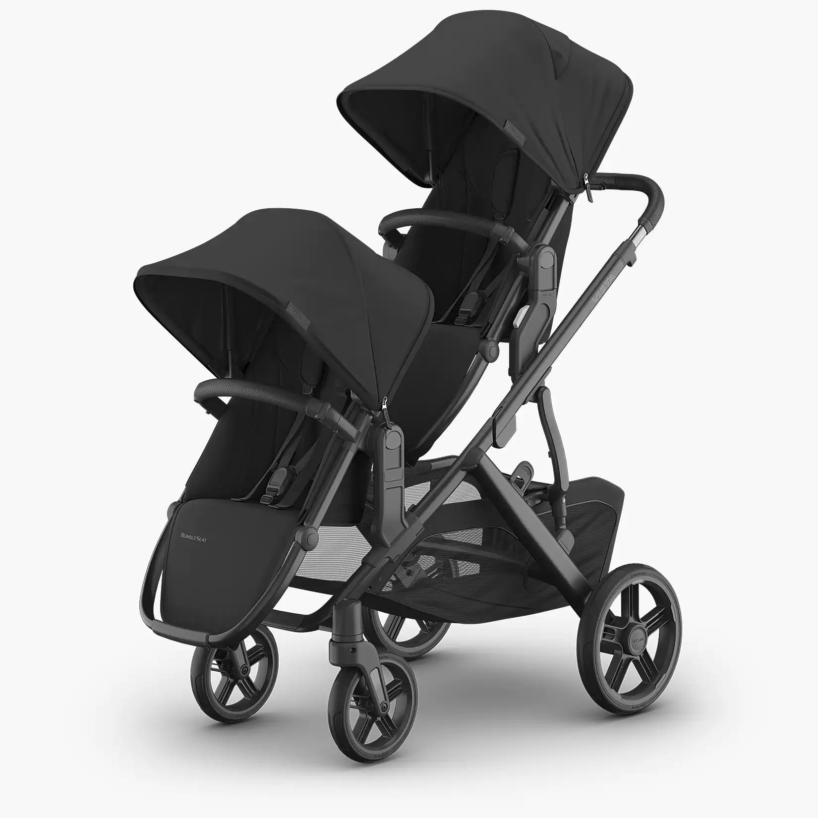 UPPAbaby Vista V3 Double Stroller - Ada - Sandstone Mélange