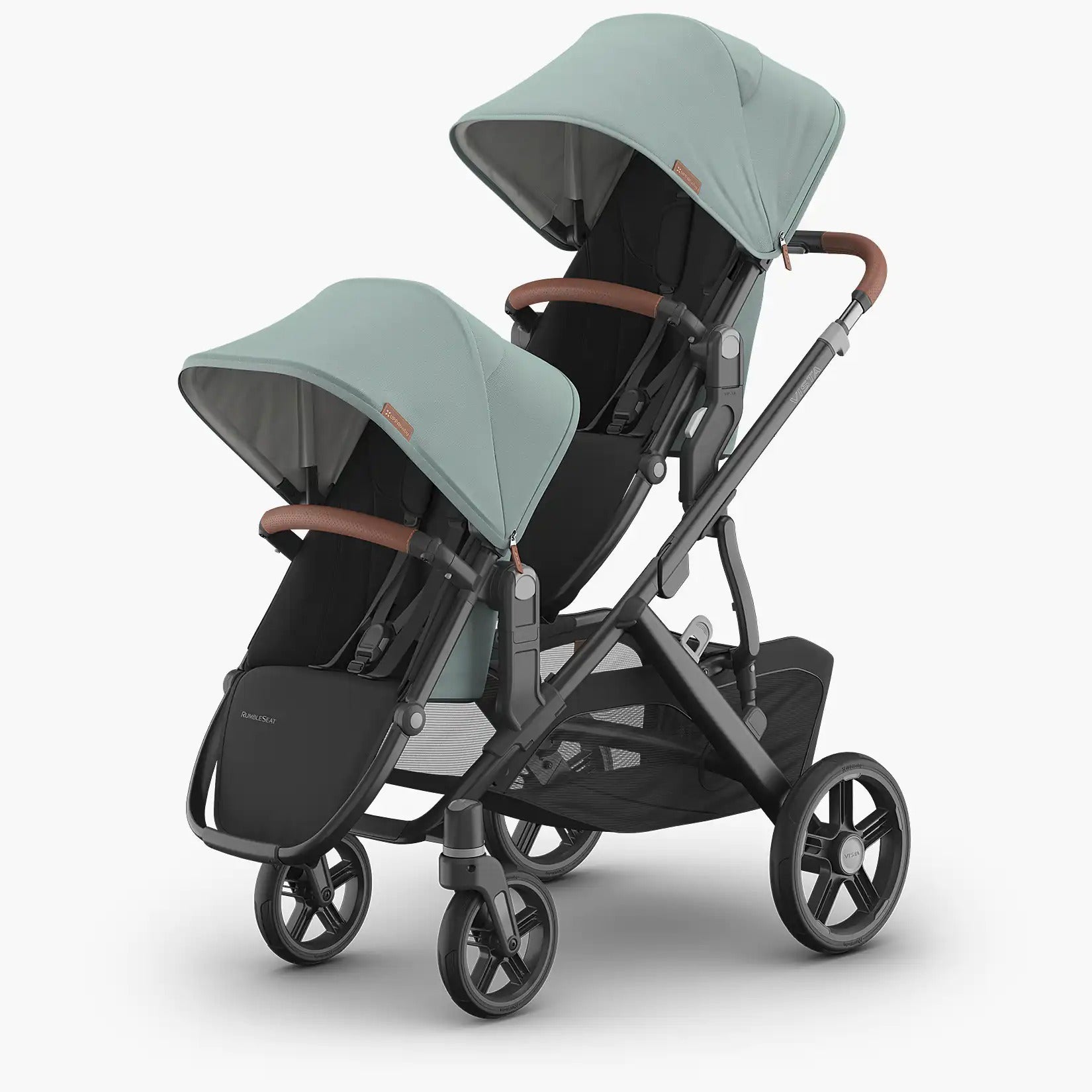 UPPAbaby Vista V3 Double Stroller - Ada - Sandstone Mélange