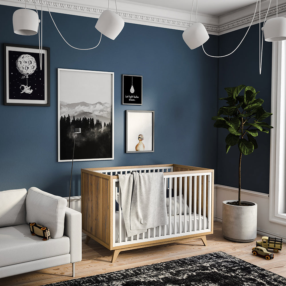 Romina Uptown Classic Crib Cribs Romina Furniture