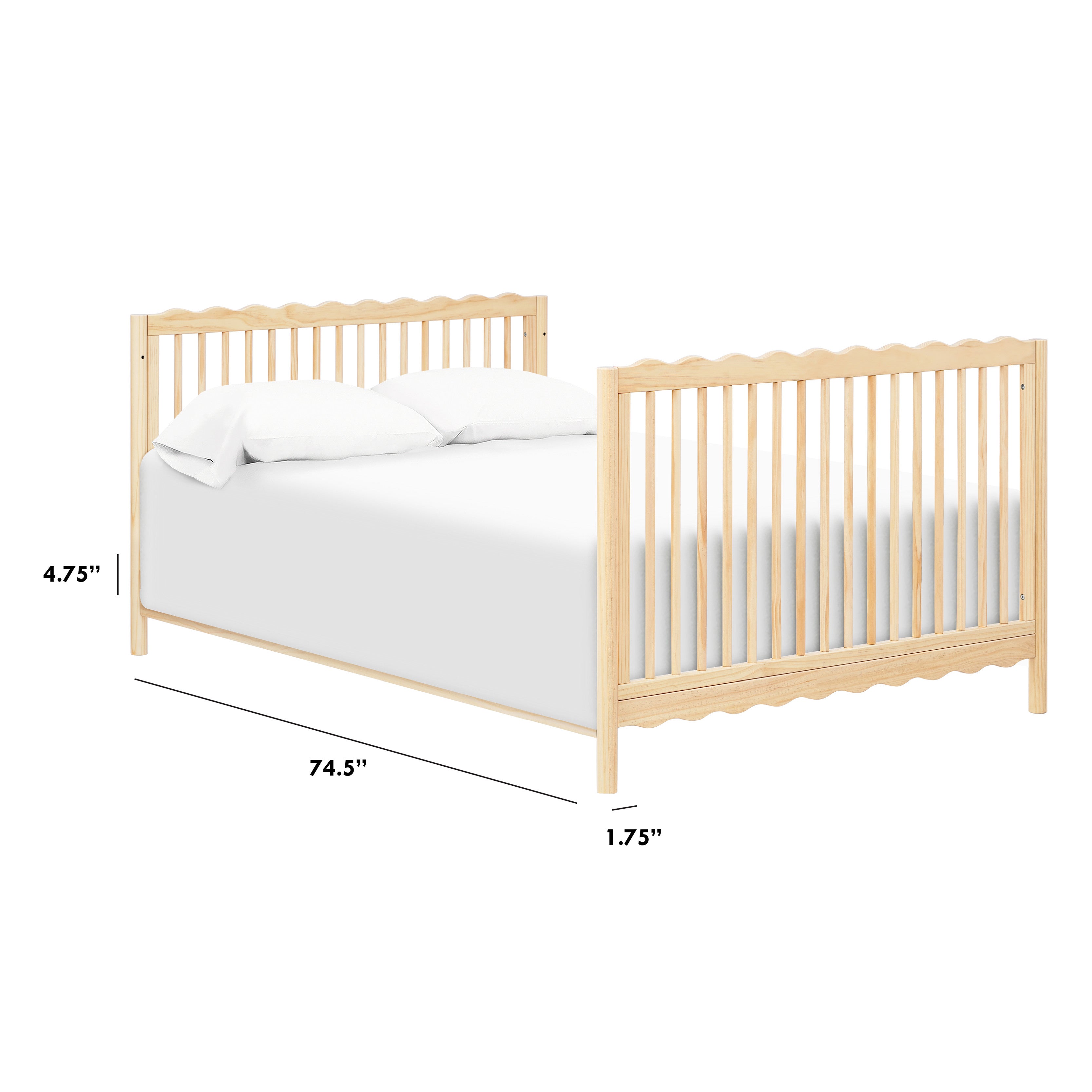 Twin/Full-Size Bed Conversion Kit (M5789) Conversion Kits Babyletto