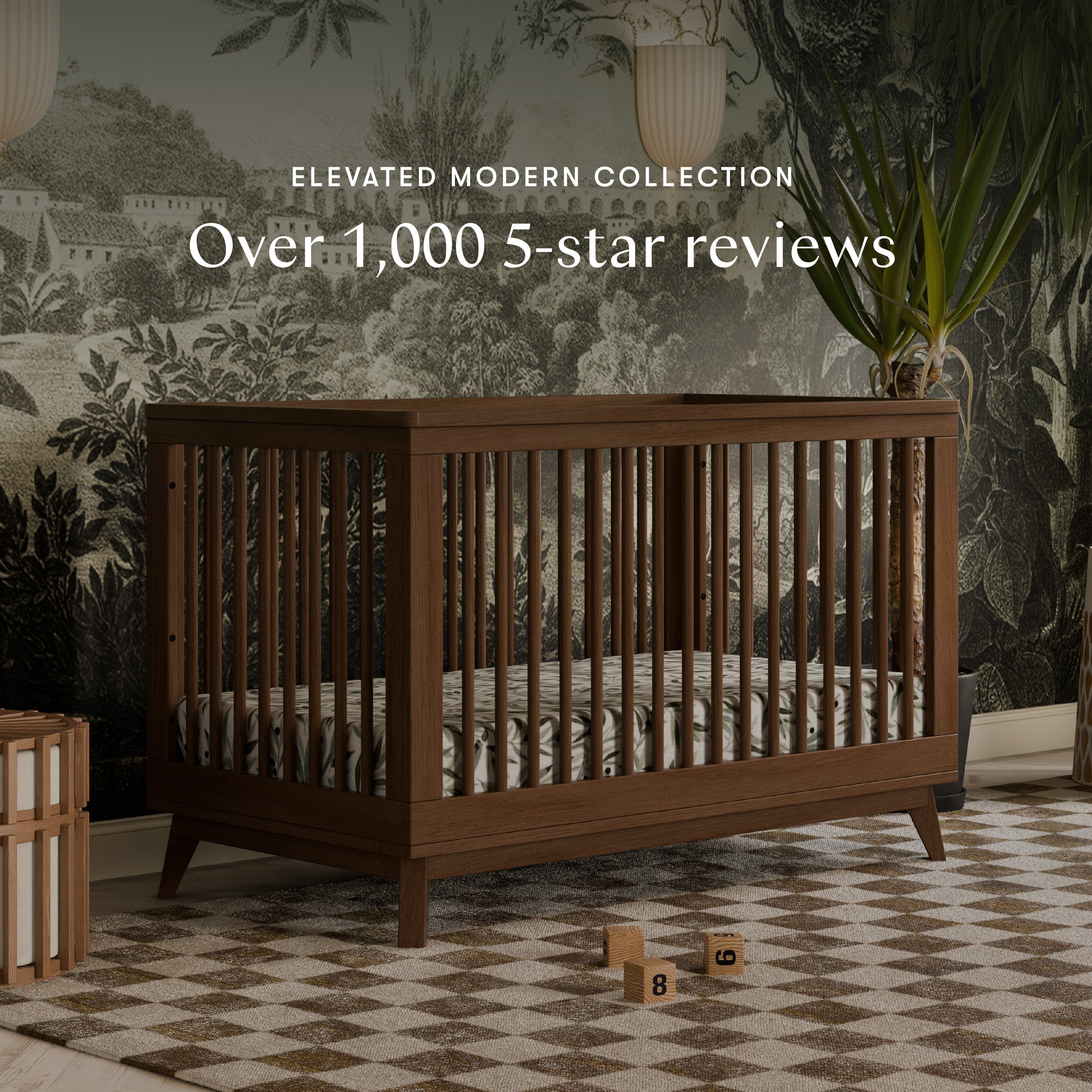 Scoot 3-in-1 Convertible Crib with Toddler Bed Conversion Kit Convertible Cribs Babyletto