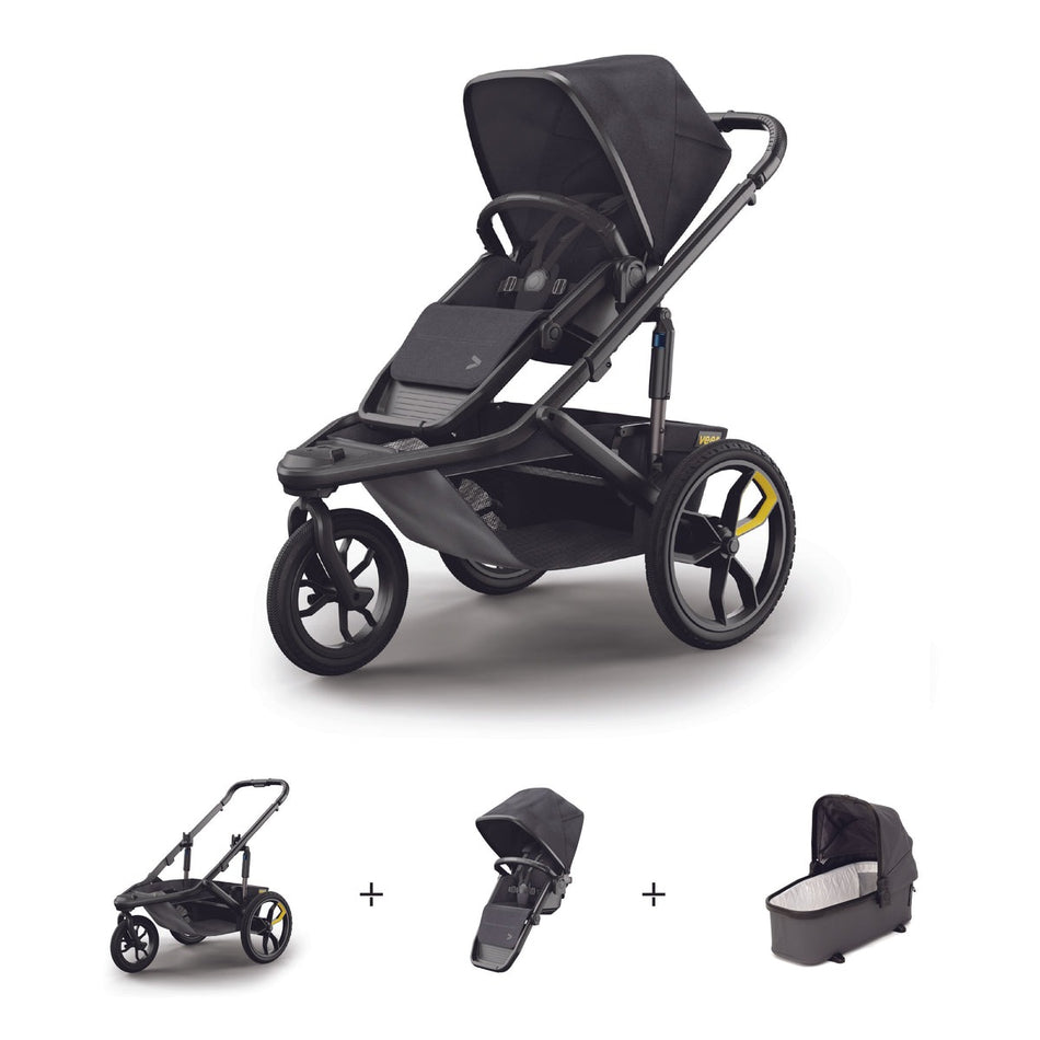 Switch&Jog Stroller + Bassinet