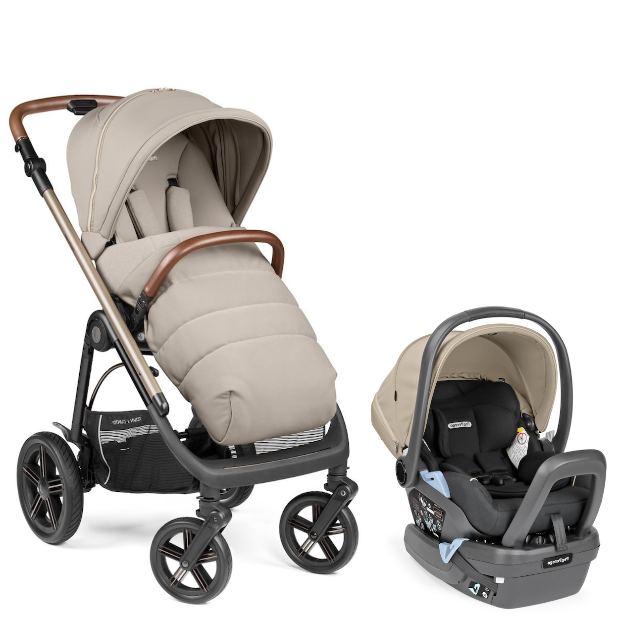 veloce tc peg perego Peg Perego Veloce TC Stroller + Culla Flex Bassinet w/ Stand