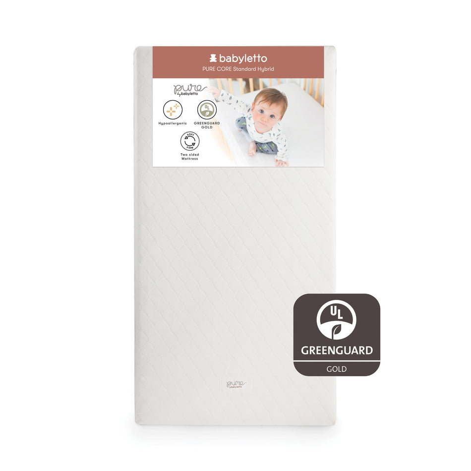 M5321C,Babyletto,Pure Core Non-Toxic Crib Mattress with Hybrid Cover