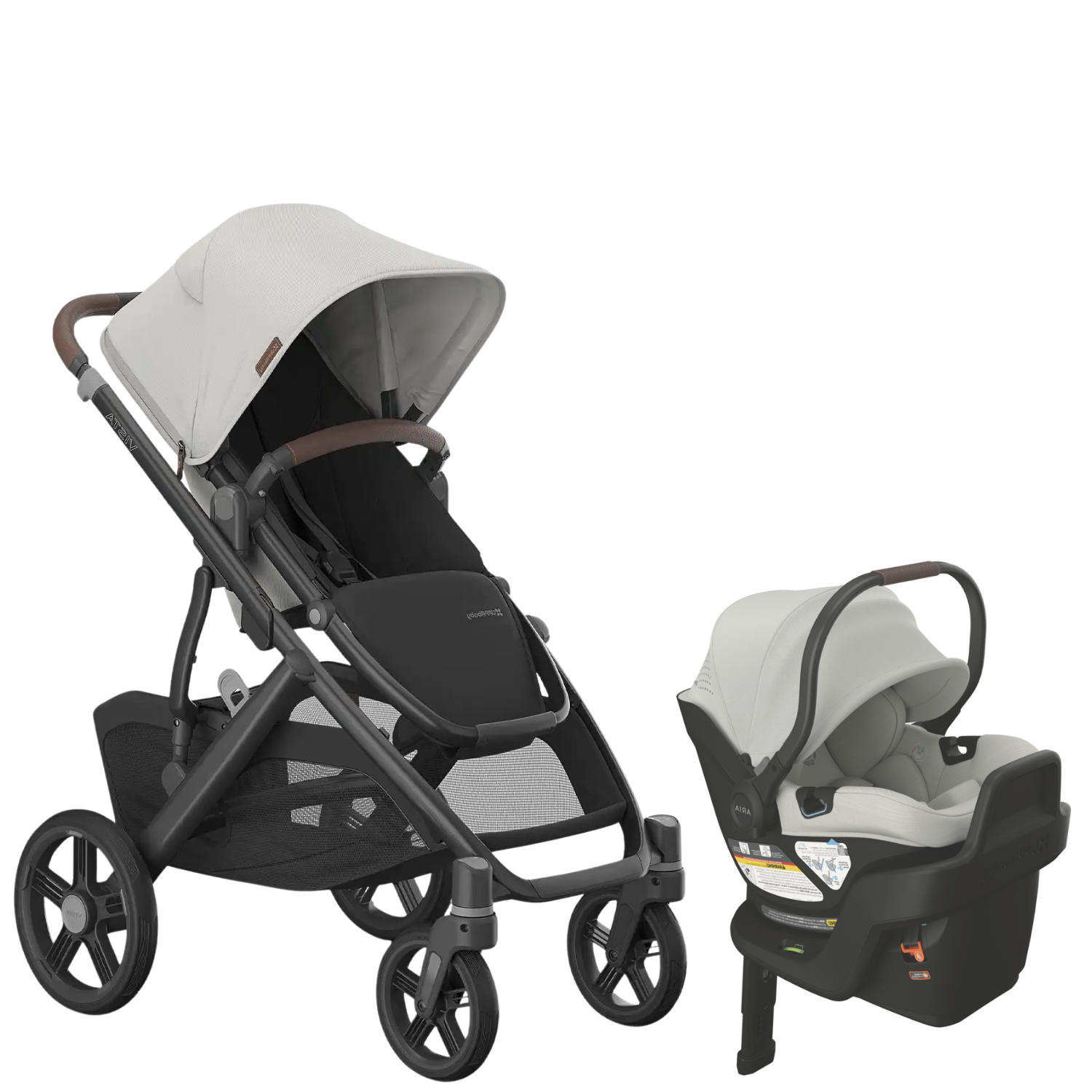 Vista V3 + ARIA V2 Travel System Strollers - Travel Systems UPPAbaby Savannah