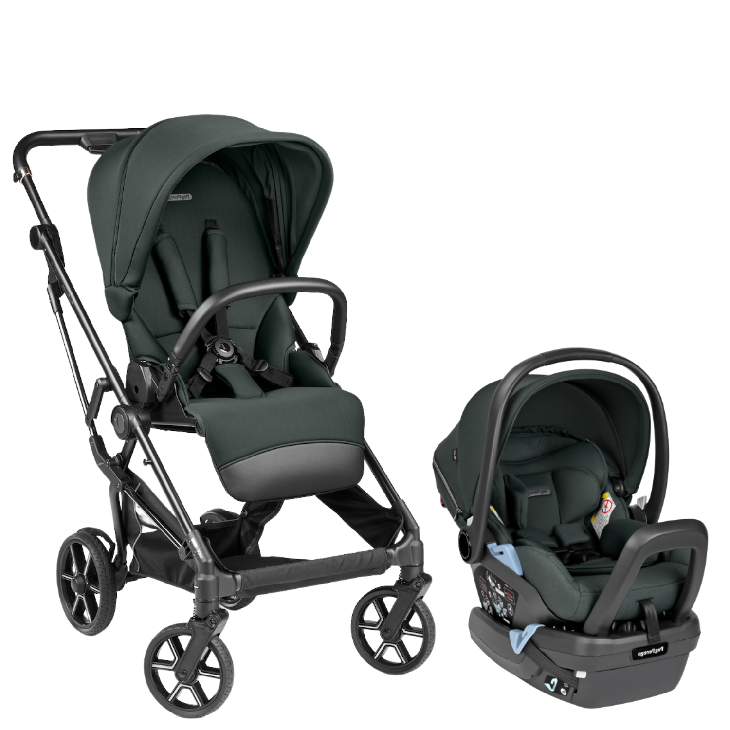 Vivace Stroller + Primo Viaggio Lounge Infant Car Seat Travel System