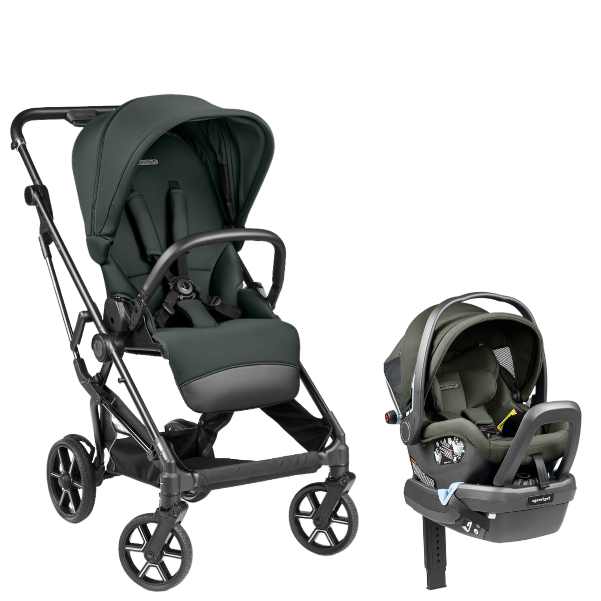 Vivace Stroller + Nido Infant Car Seat Travel System
