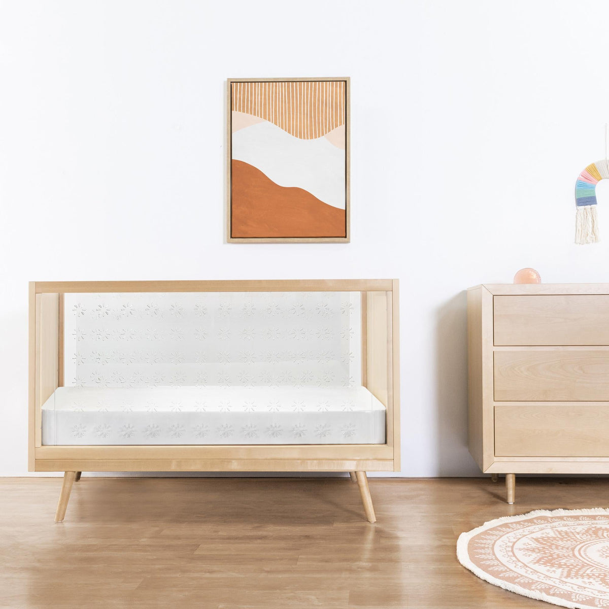 Nifty Clear 3-in-1 Crib Cribs Babyletto