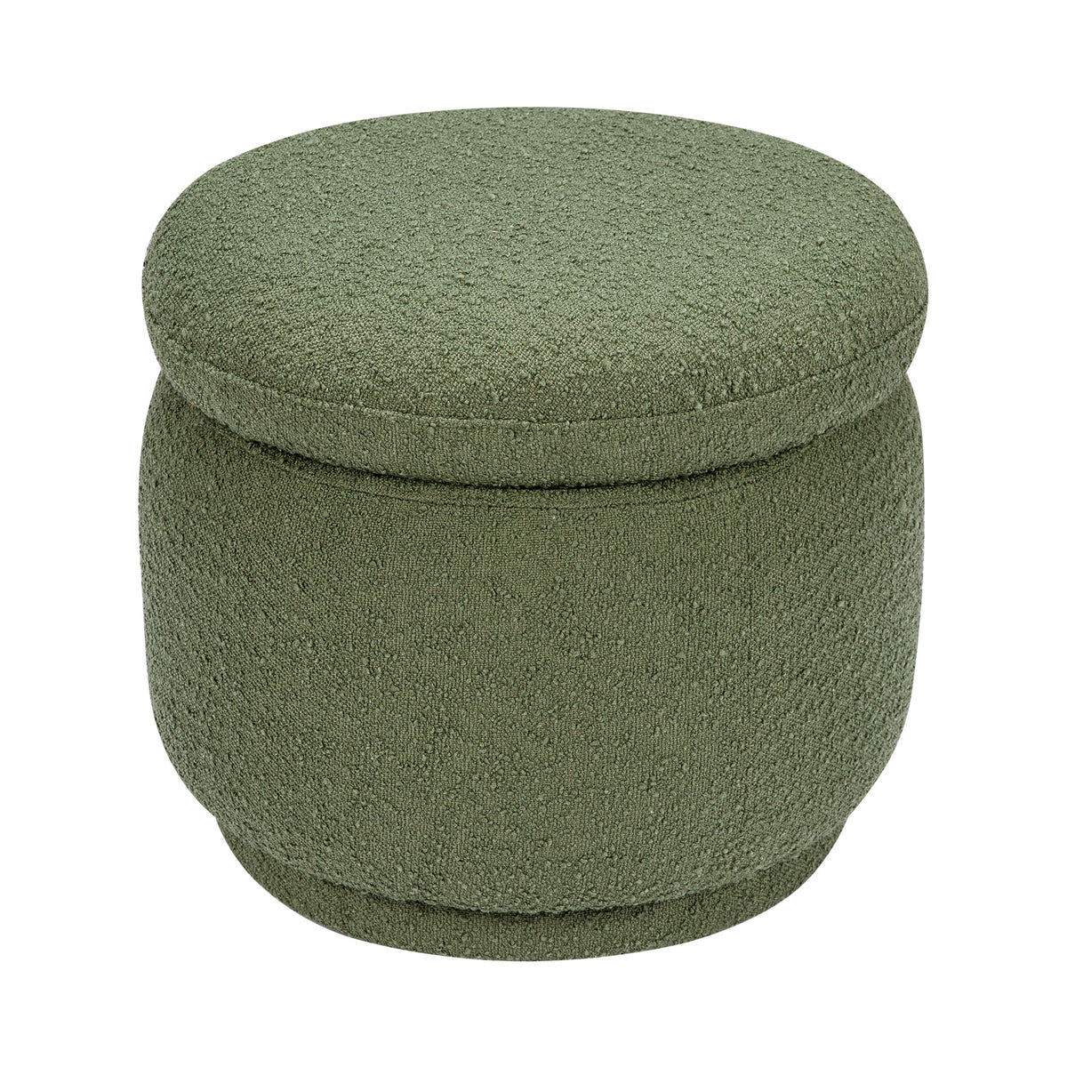 Enoki Storage Ottoman in Boucle Ottomans Babyletto
