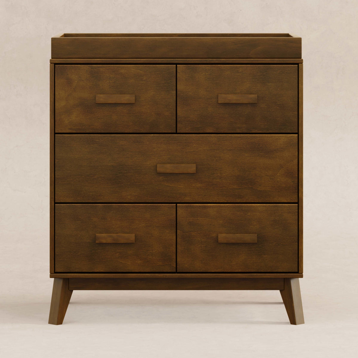 Scoot 3-Drawer Changer Dresser with Removable Changing Tray Dressers Babyletto Natural Walnut