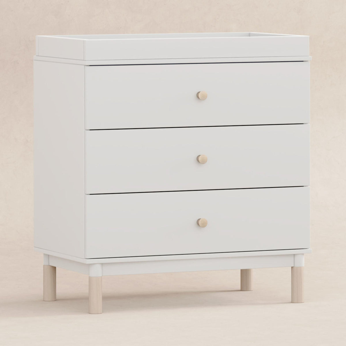 Gelato 3-Drawer Changer Dresser with Removable Changing Tray Dressers Babyletto