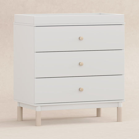 Gelato 3-Drawer Changer Dresser with Removable Changing Tray Dressers Babyletto