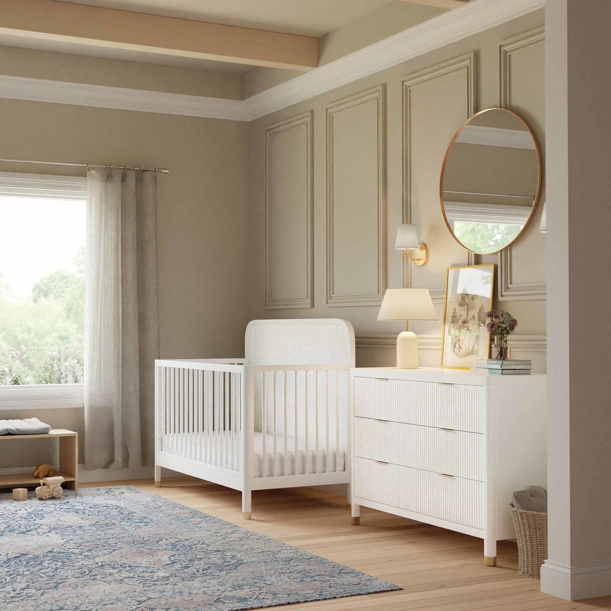 Brimsley Tambour 4-in-1 Convertible Crib Cribs Namesake