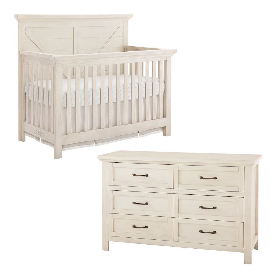 Westwood Design Westfield Crib + Double Dresser
