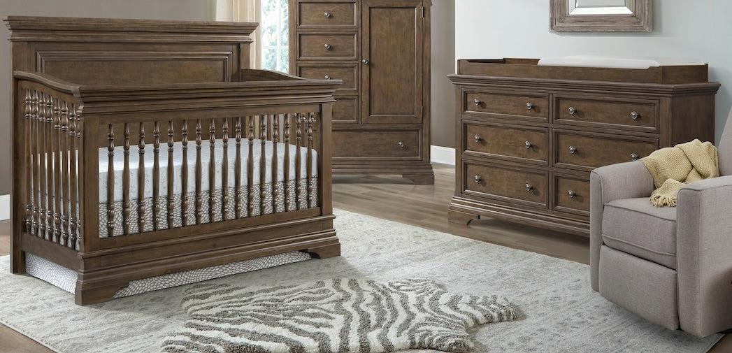 Westwood Design Olivia Flat Top Convertible Crib Dresser