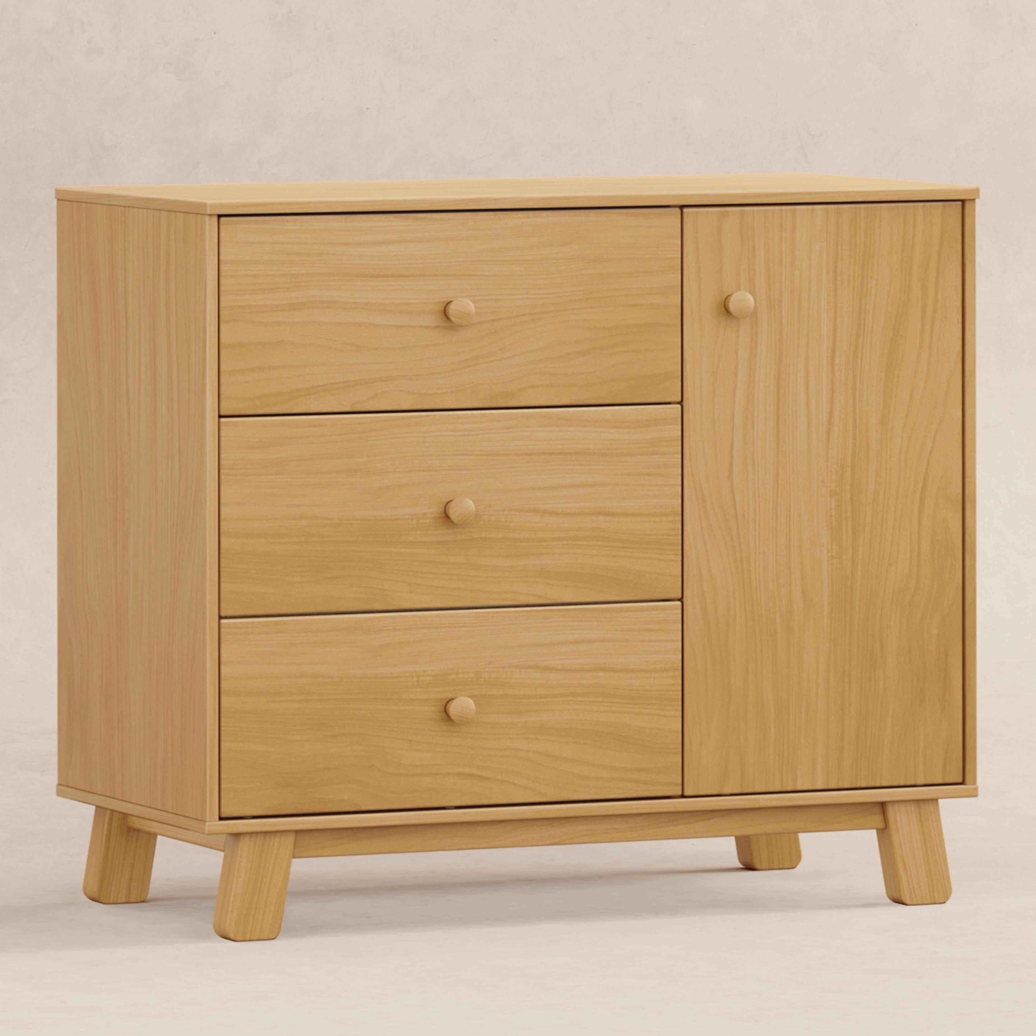 Hudson Modern 3-Drawer Dresser Dressers Babyletto