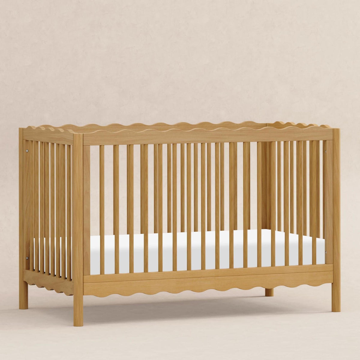 Babyletto Swell 4-in-1 Convertible Crib with Toddler Bed Conversion Kit Convertible Cribs Babyletto