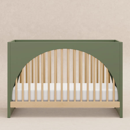 Moab 3-in-1 Convertible Crib Cribs Babyletto Olive / Ash