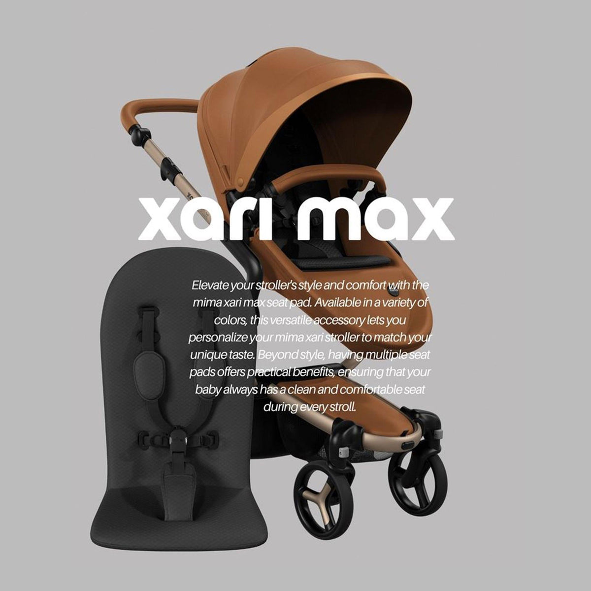 Xari Max Seat Pad Stroller Accessories Mima