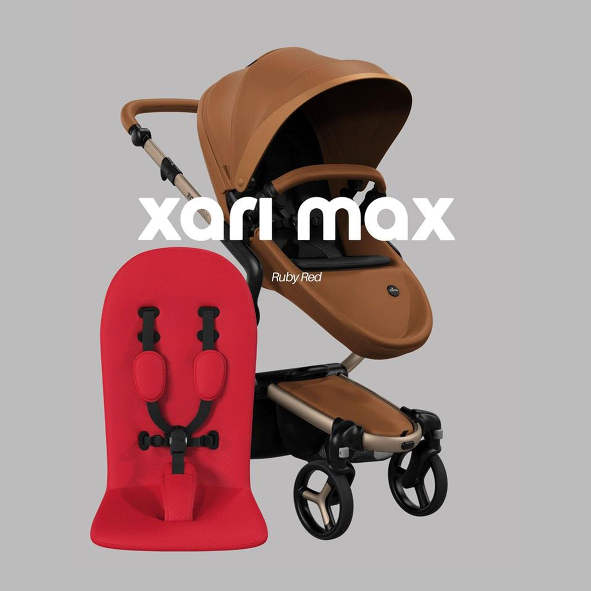 Xari Max Seat Pad Stroller Accessories Mima
