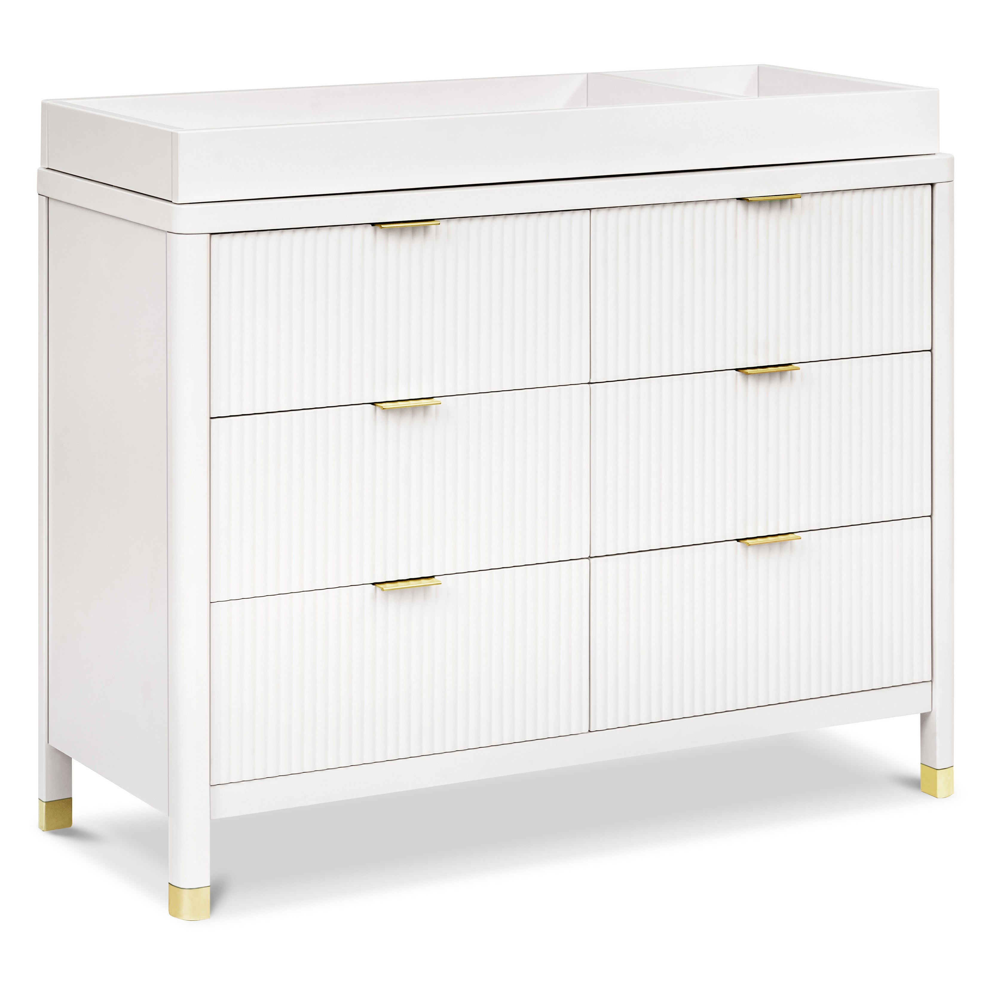 Brimsley Tambour 6-Drawer Dresser Dressers Namesake