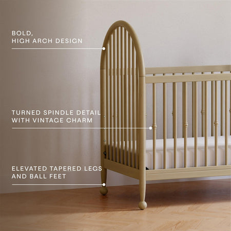Alouette 3-in-1 Convertible Spindle Crib Cribs Namesake