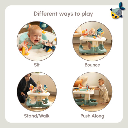 Tiny Mariners 4-in-1 Here I Grow Mobile Activity Center Activity Toys Tiny Love