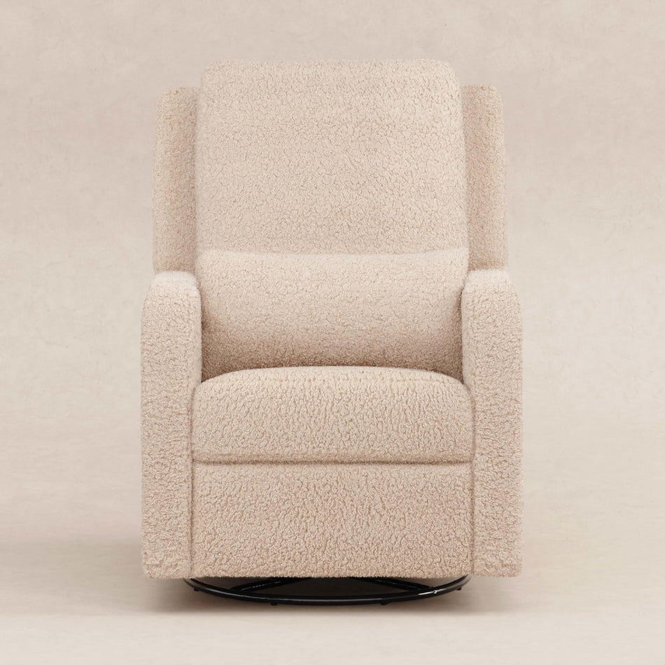 Sigi Recliner and Swivel Glider in Shearling Gliders & Rockers Babyletto