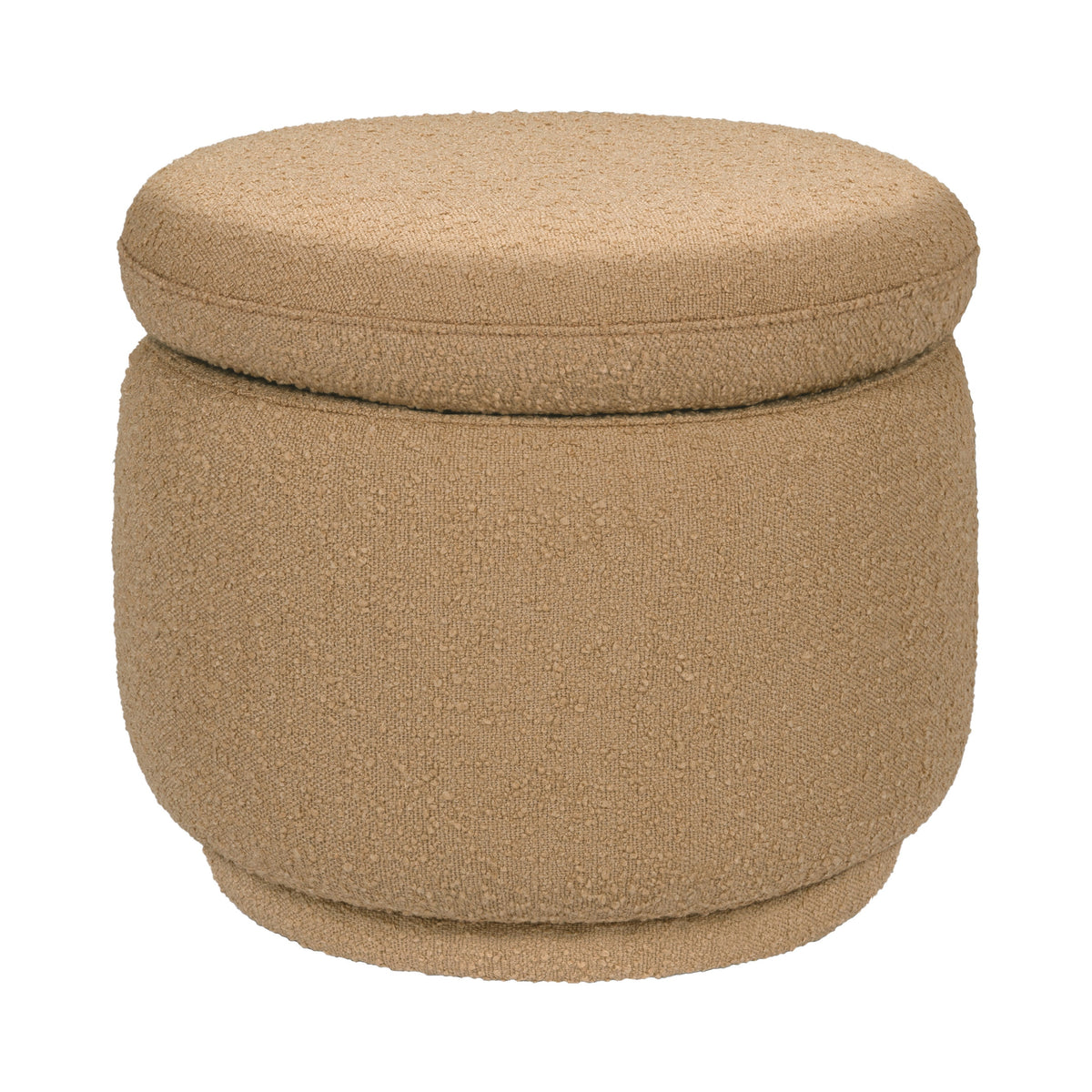 Enoki Storage Ottoman in Boucle Ottomans Babyletto