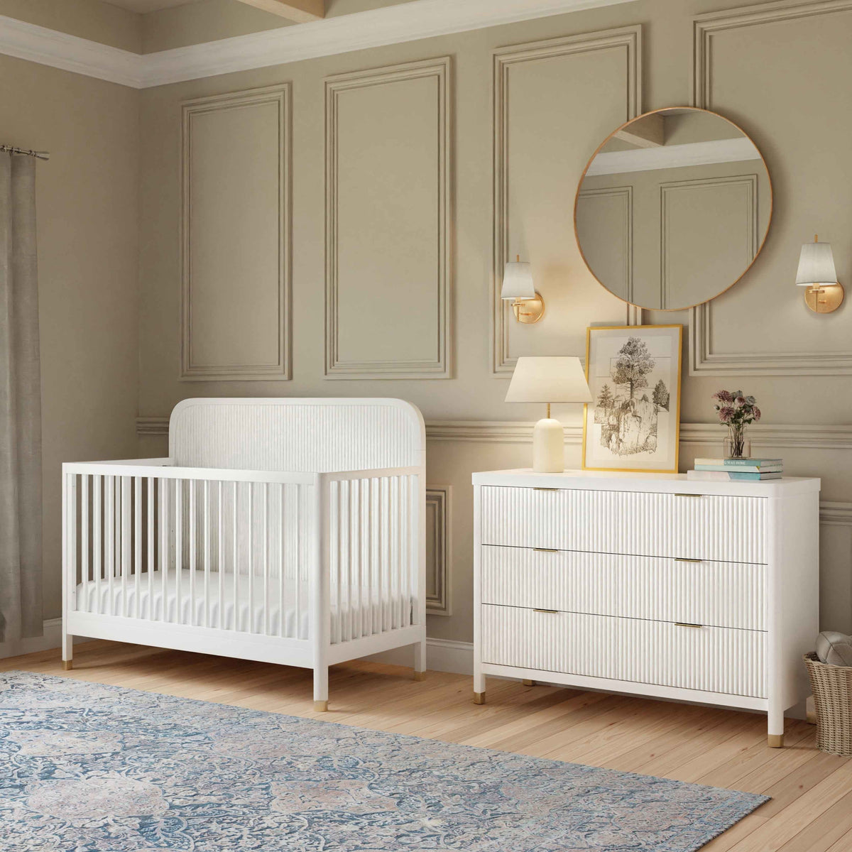Brimsley Tambour 4-in-1 Convertible Crib Cribs Namesake