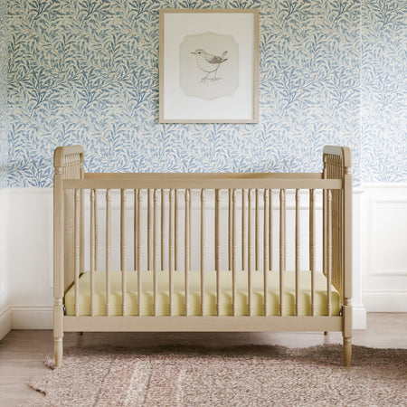 Liberty 3-in-1 Convertible Spindle Crib with Toddler Bed Conversion Kit Convertible Cribs Namesake