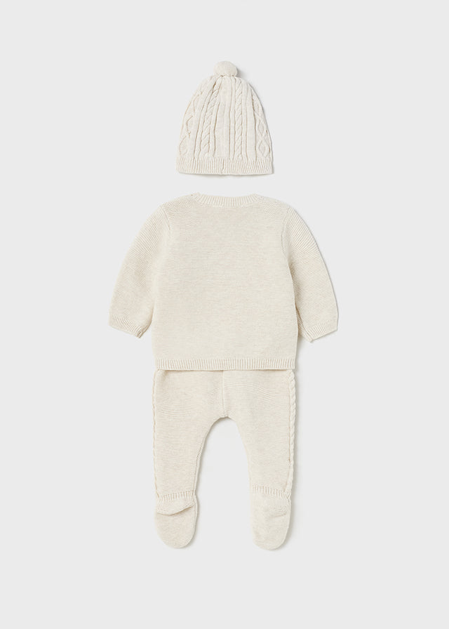 Mayoral 3-Piece Leg Warmer & Hat Set in Blue