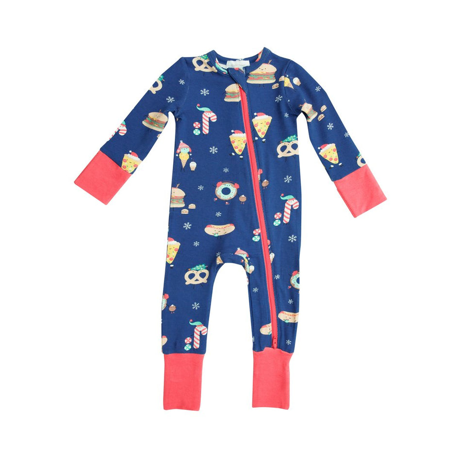Jolly Food 2 Way Zipper Romper