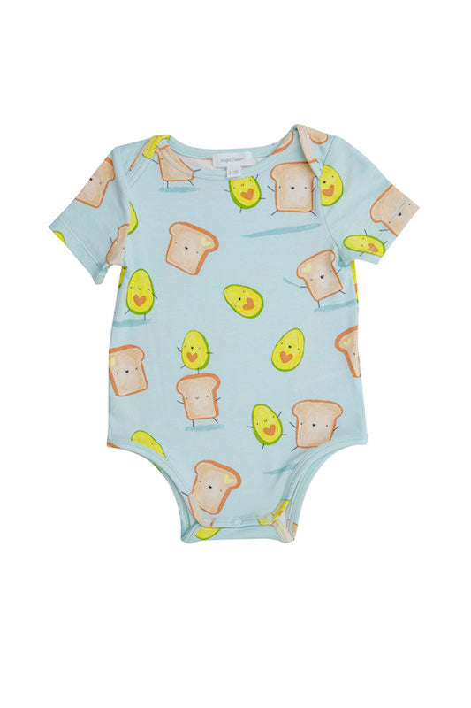 Avocado + Toast Bodysuit Blue