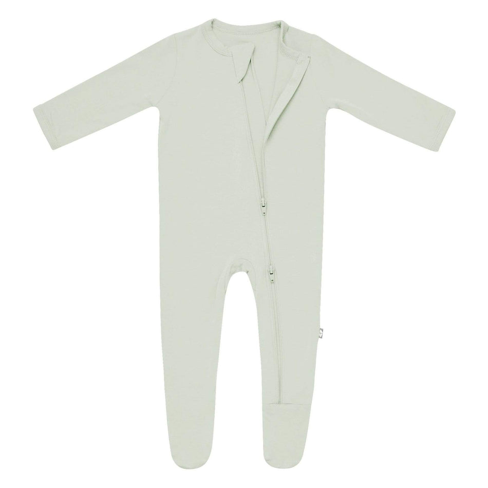 Kyte Baby Aloe Zipper Footie - 3-6 Months