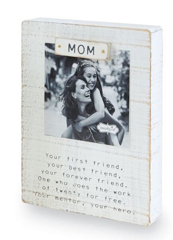 Mud Pie Mom Magnet Block Frame