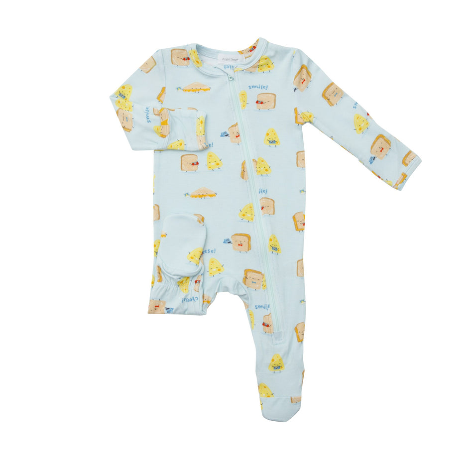Say Cheese! Zipper Footie