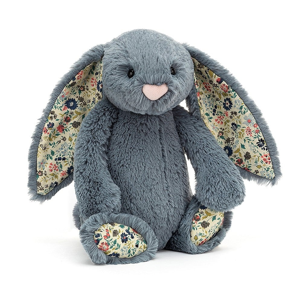 Blossom Dusky Blue Bunny Stuffed Animals Jellycat