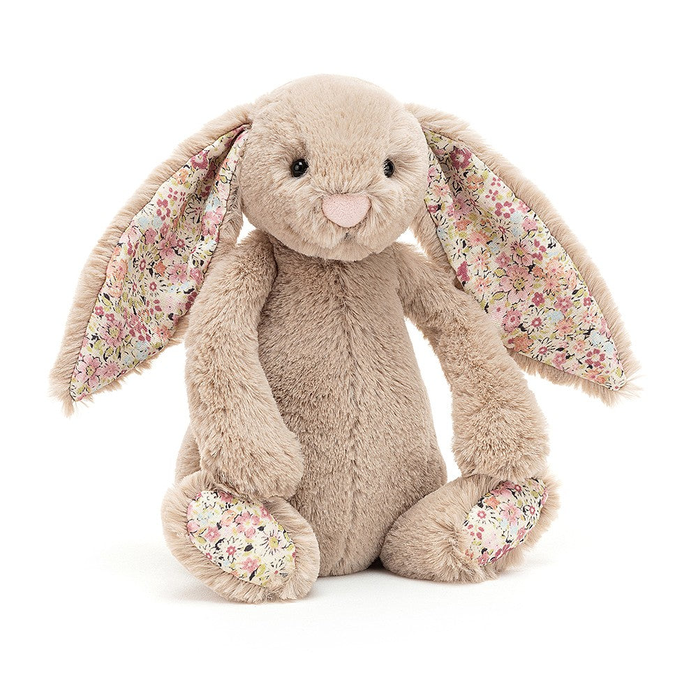 ぬいぐるみ  Small Blossom Bea Beige Bunny Jellycat Blossom Bea Beige Bunny Small – Destination Baby & Kids